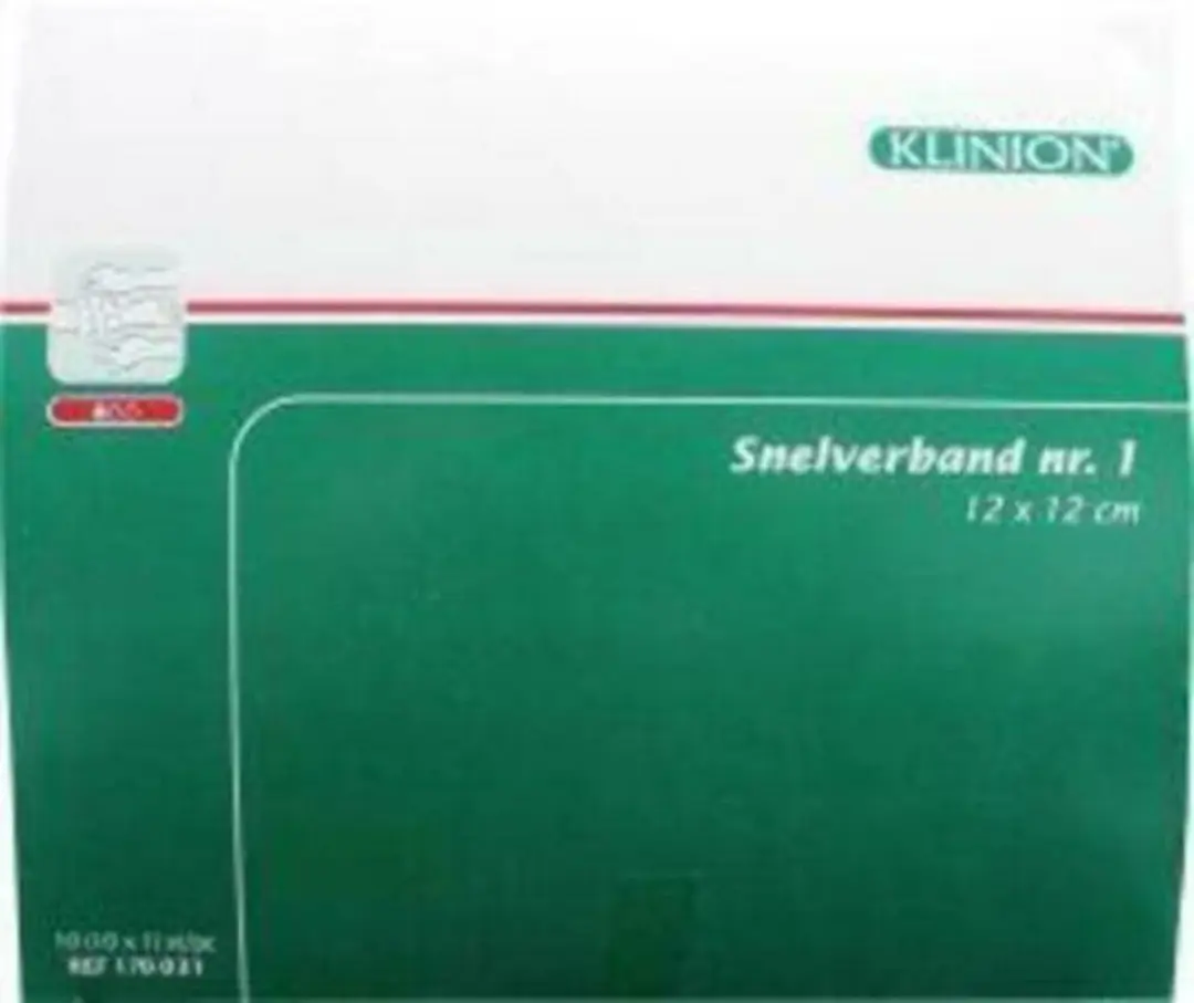 Klinion Snelverband Nr 1 12x12cm Wit