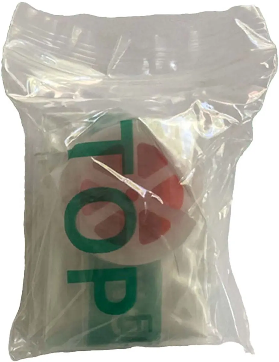 Kiss of Life Roze EHBO Sleutelhanger - 15x Reanimatiemasker