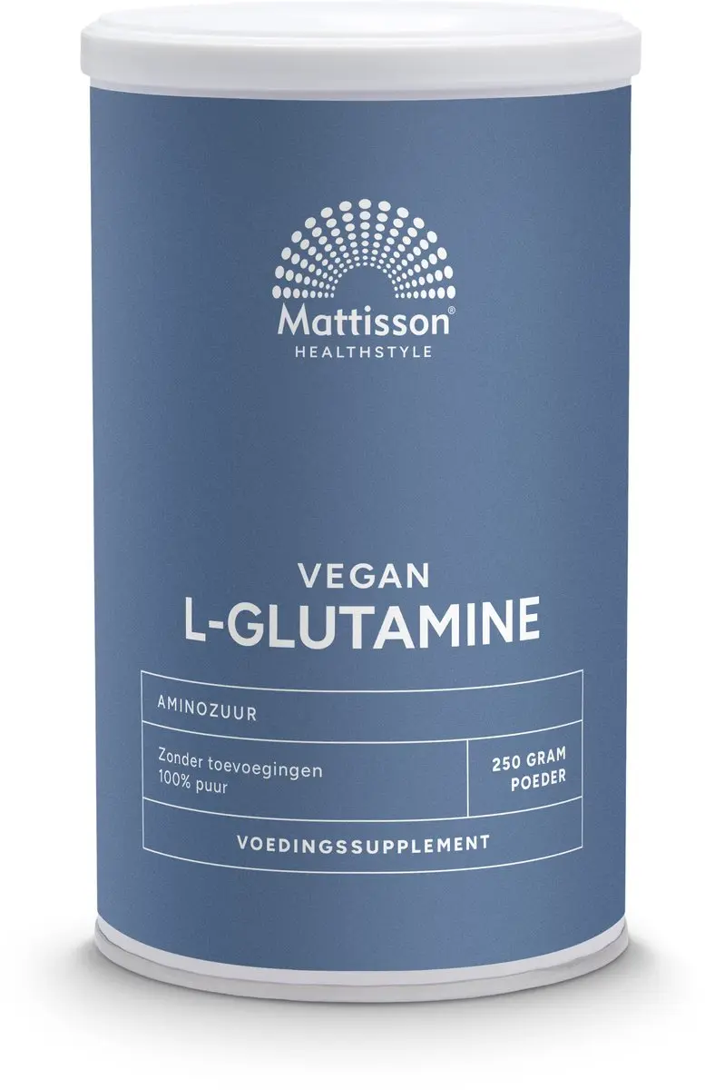Mattisson L-Glutamine Poeder 250g - Vegan