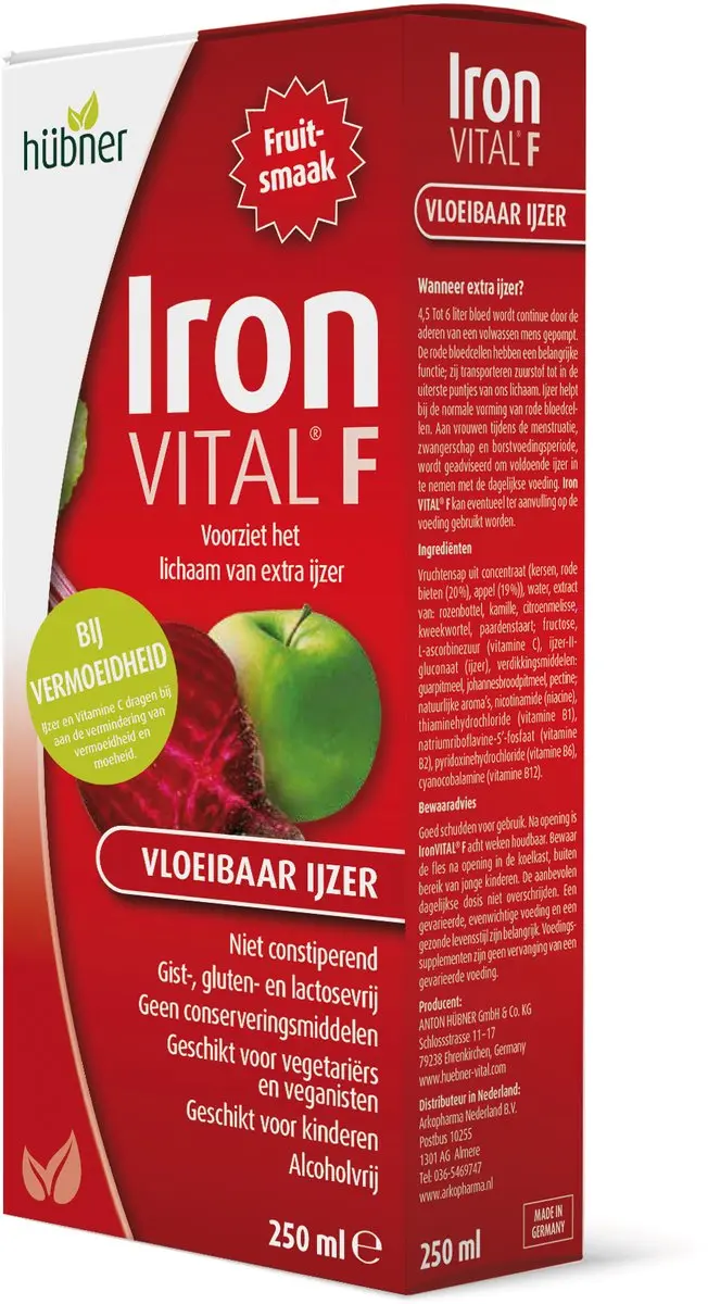 Hubner Iron Vital 250ml