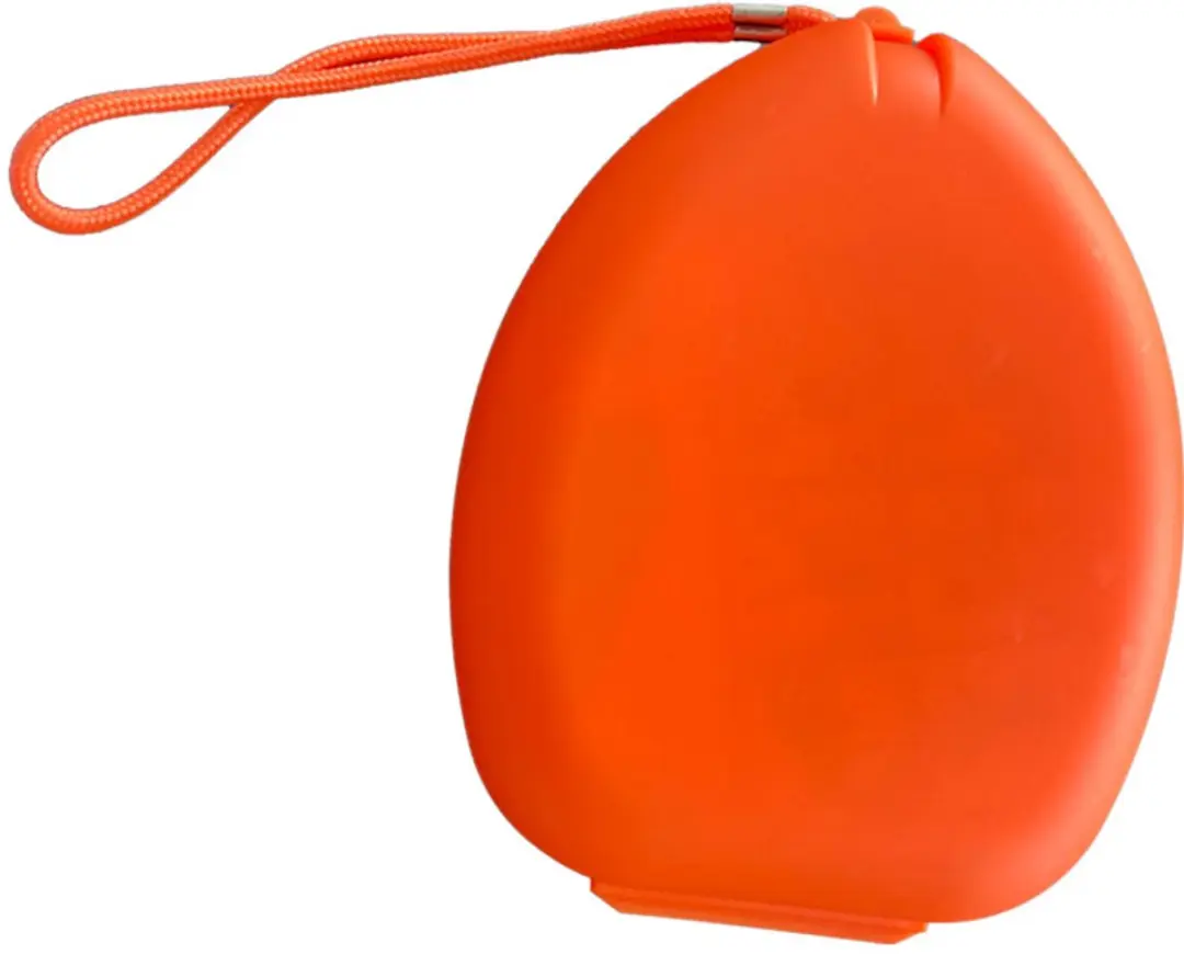Kiss of Life Voorgevormd Reanimatiemasker Volwassene - 2 Stuks - Oranje Hardcase - afbeelding 6 van 6