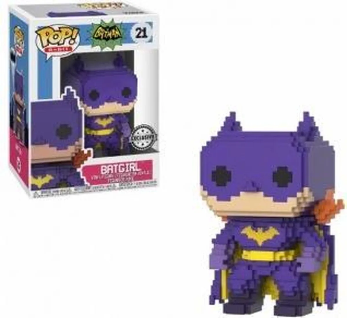 Funko DC Comics Classic Batgirl Exclusive 8-Bit POP! Vinyl - Multi