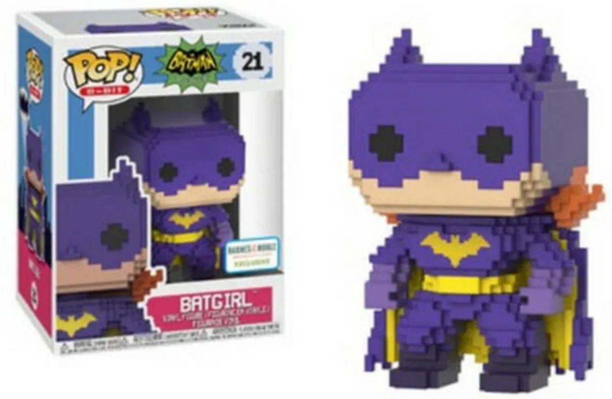 Funko DC Comics Classic Batgirl Exclusive 8-Bit POP! Vinyl - Multi