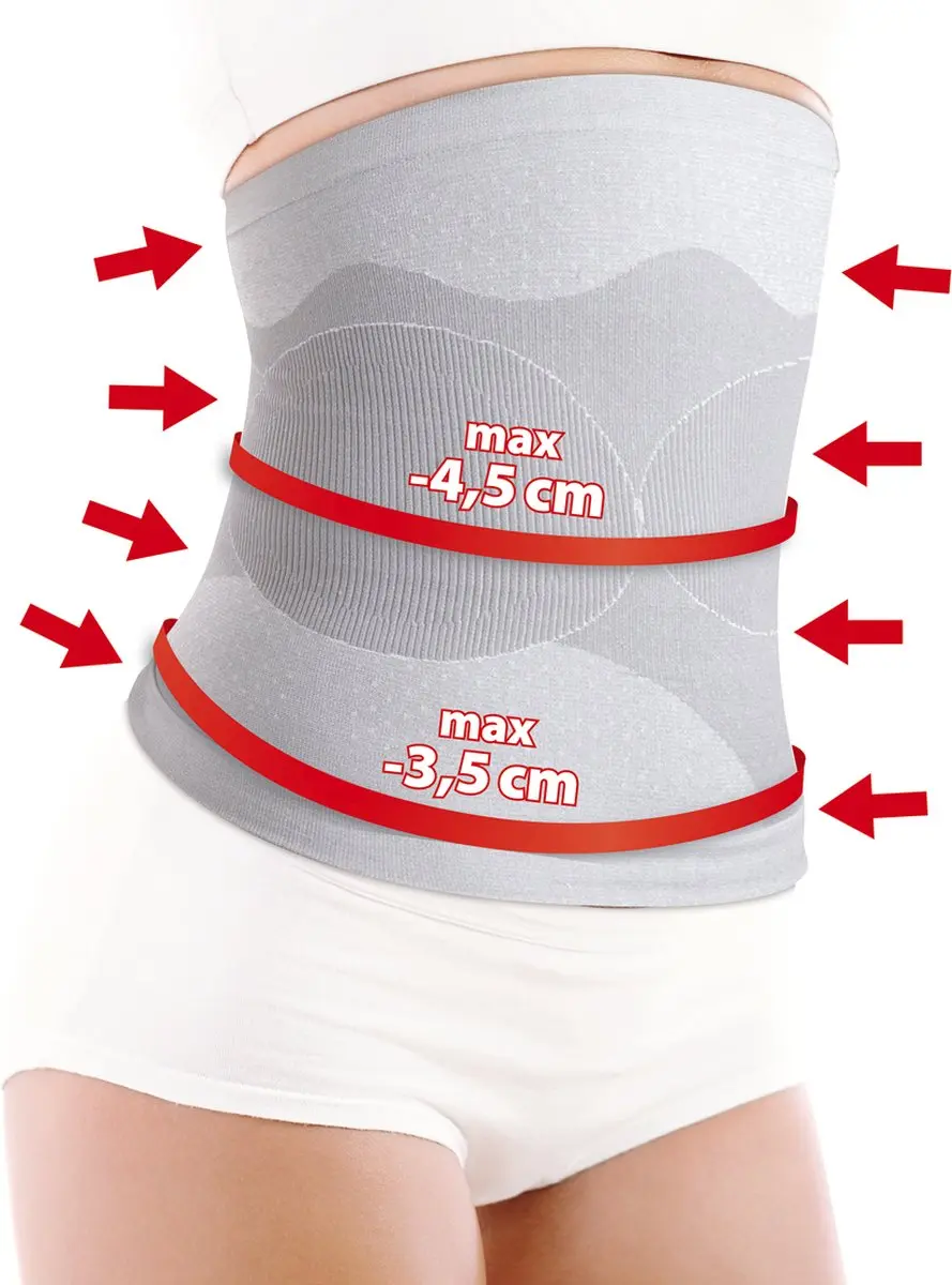 Lanaform Mass & Slim Belt Afslankband S - Grijs