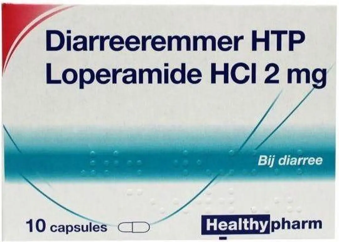 Healthypharm Diarreeremmer Loperamide HCl 2mg - 10 Capsules
