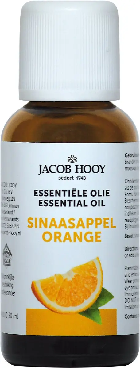 Jacob Hooy Sinaasappel Etherische Olie 30ml