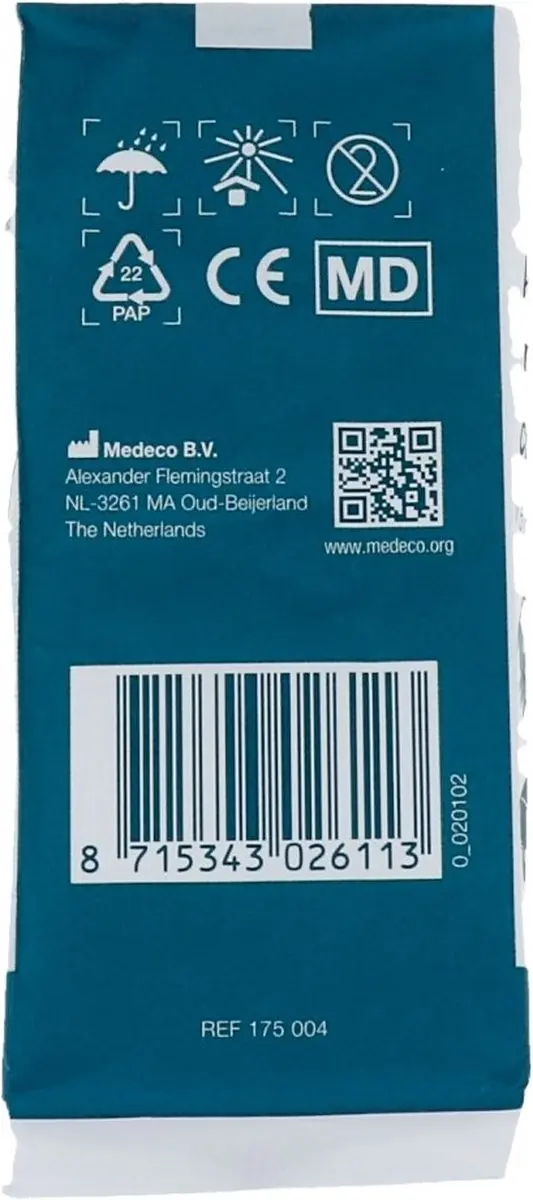 Klinion Non-Woven Compres 5x5cm - 100 Stuks
