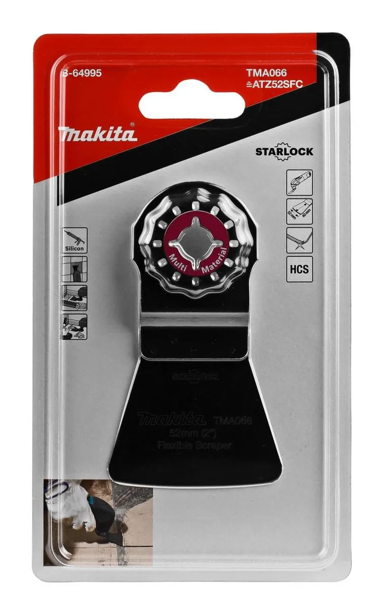 Makita TMA066 Flexibele Schraper 52mm - B-64995