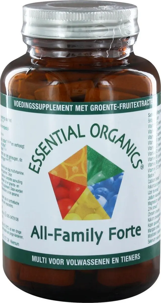 Essential Organics All-Family Forte Multivitamine 90 Tabletten