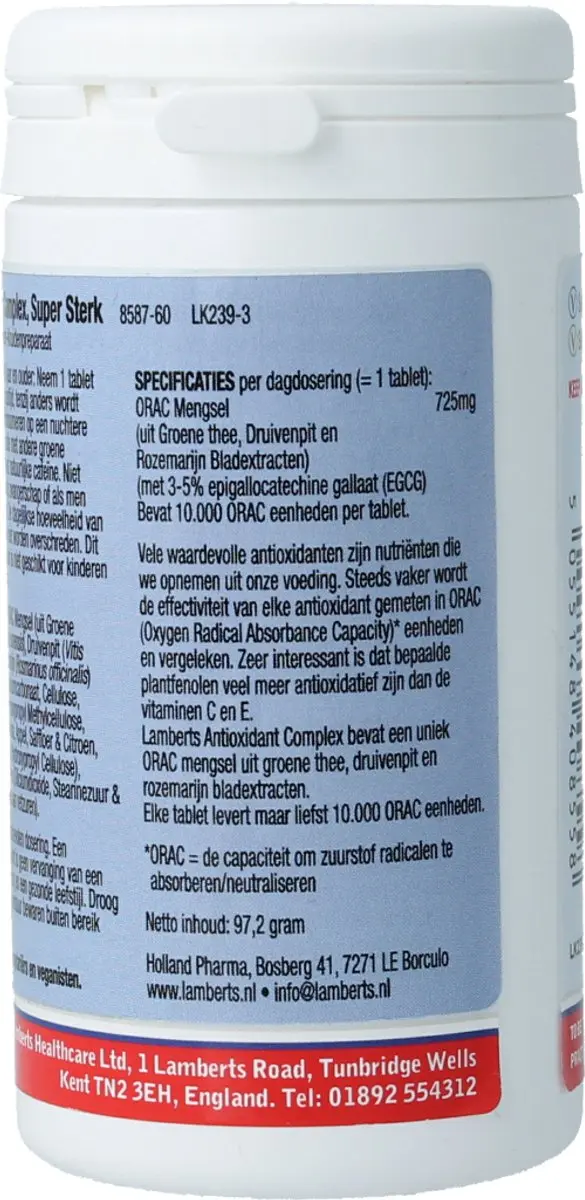 Lamberts Antioxidant Complex 60 Tabletten
