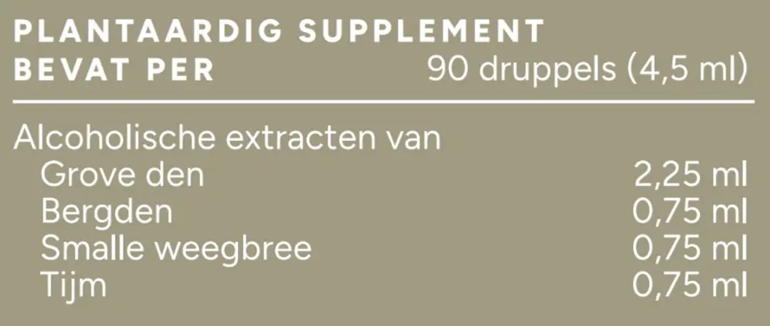 Mattisson Biologisch Dennenaalden Complex Tinctuur 100ml