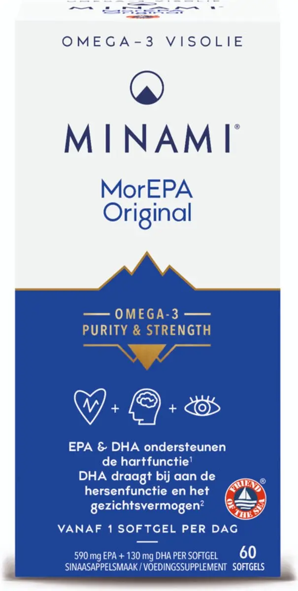 Minami MorEpa Original Omega-3 60 Softgels