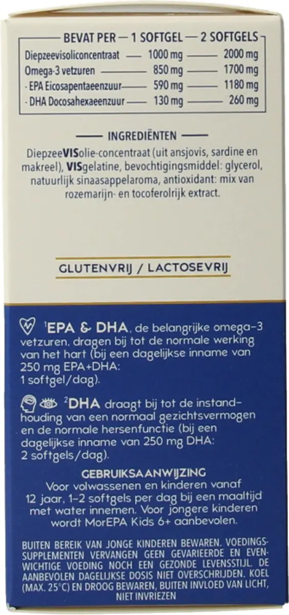 Minami MorEpa Original Omega-3 60 Softgels