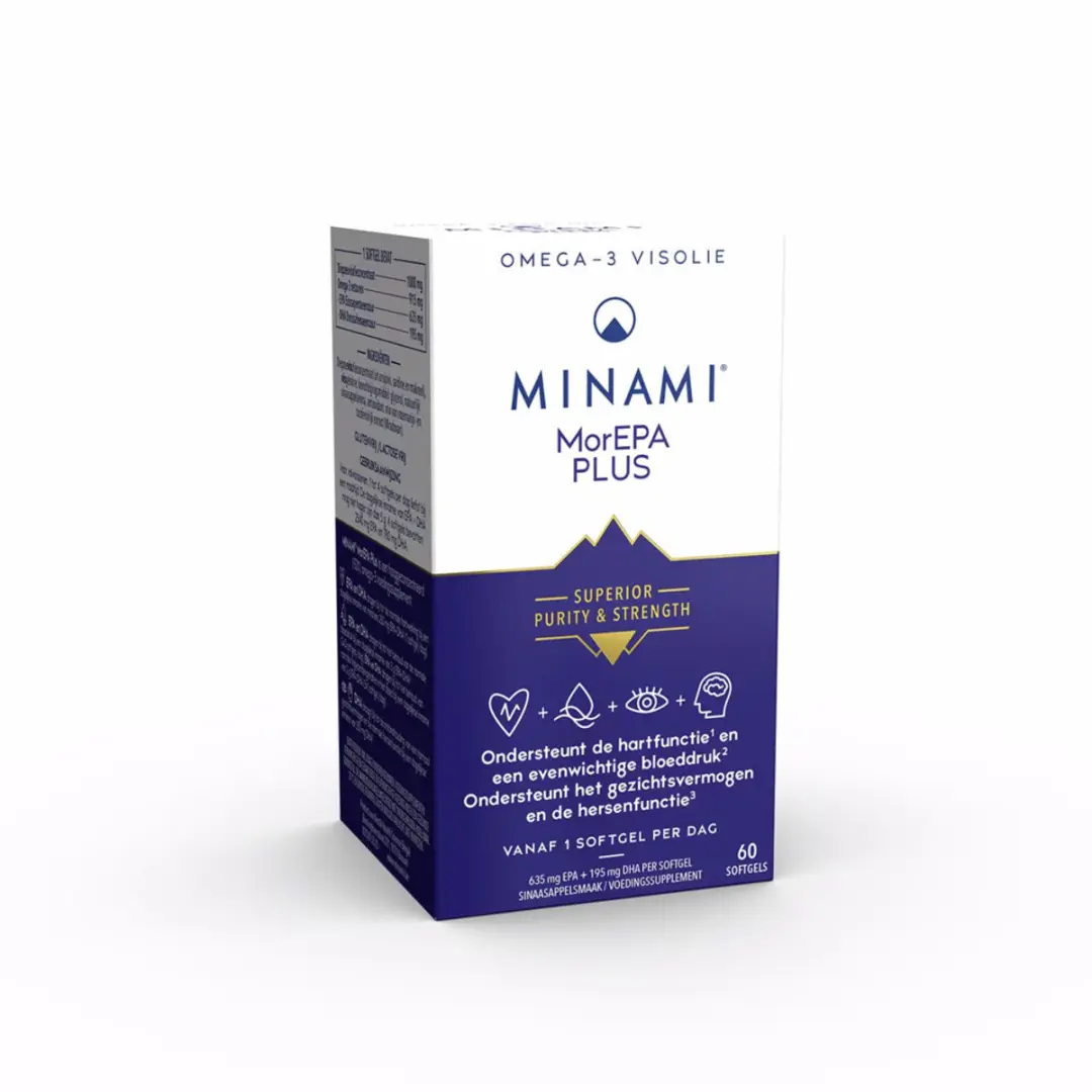 Minami MorEPA Plus Omega-3 120 Softgels