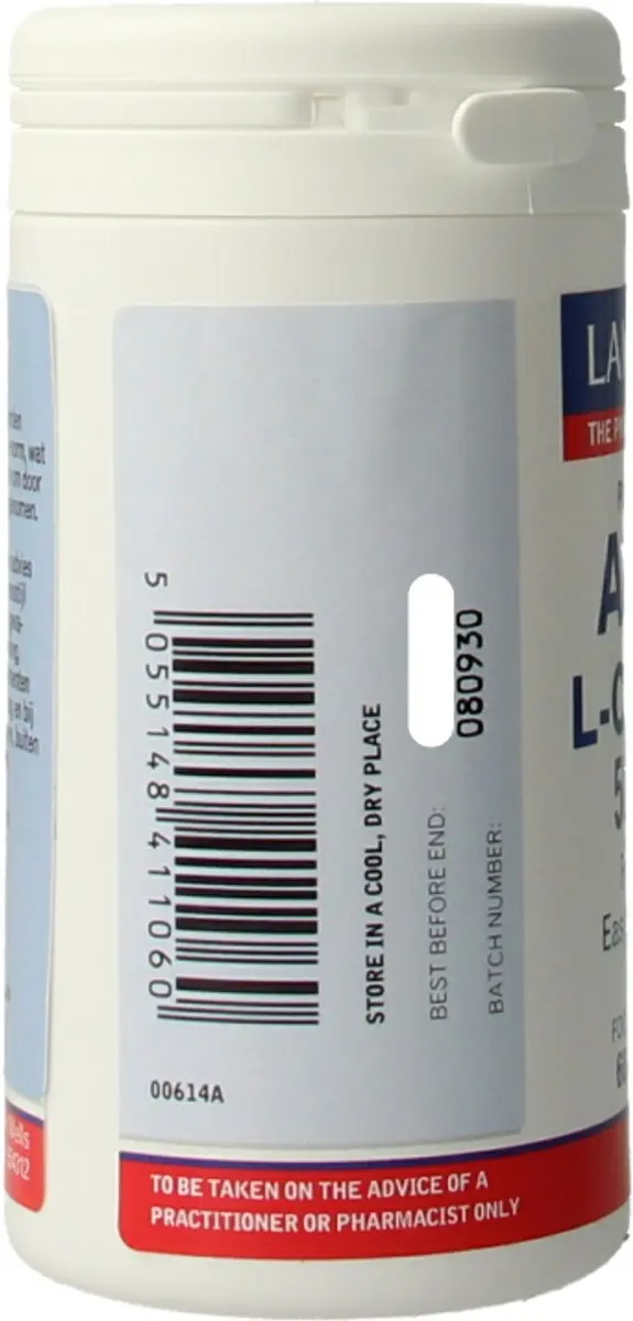 Lamberts Acetyl-L-Carnitine 500mg - 60 Capsules