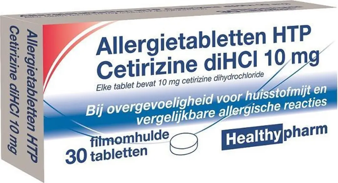 Healthypharm Allergietabletten Cetirizine 10mg