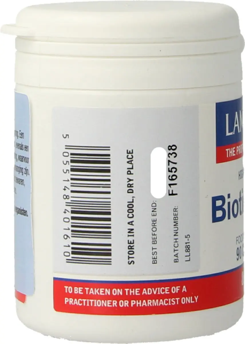 Lamberts Biotin 500Mcg - 90 Stuks
