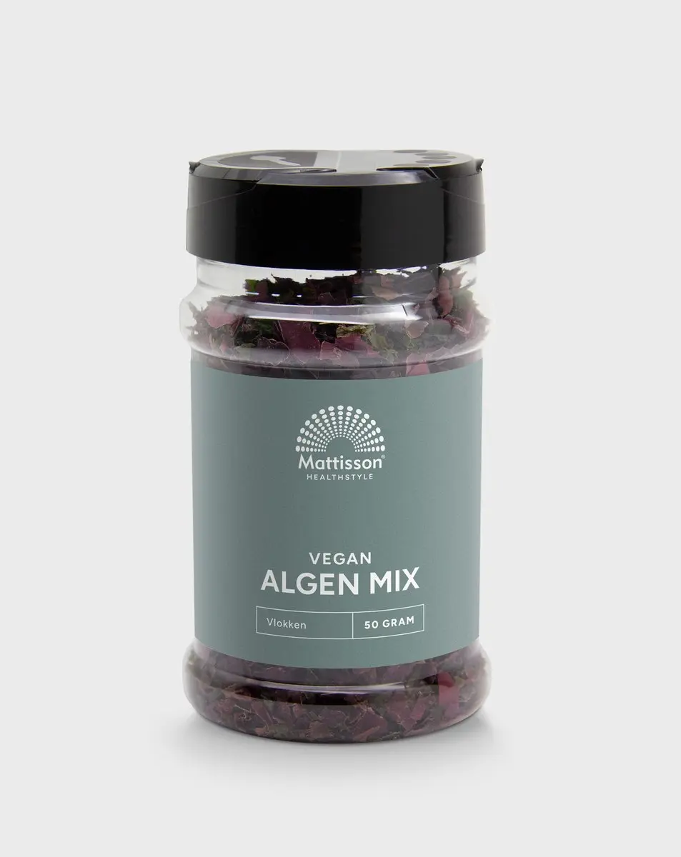 Mattisson Absolute Algenmix Dulse/Nori/Ulva Vlokken 60g