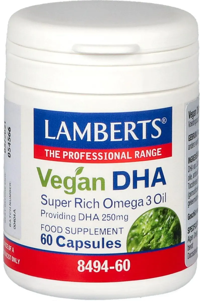 Lamberts Vegan DHA 250mg Capsules