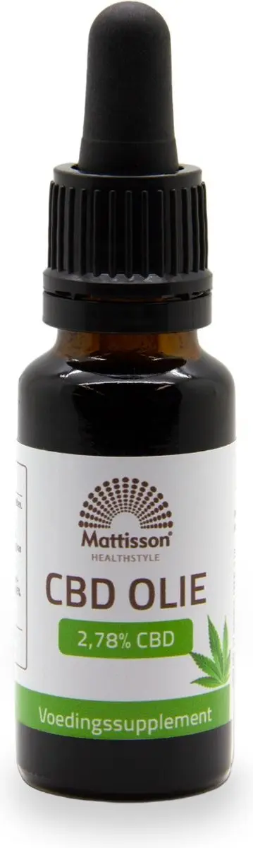 Mattisson CBD Olie 2,78% 20ml