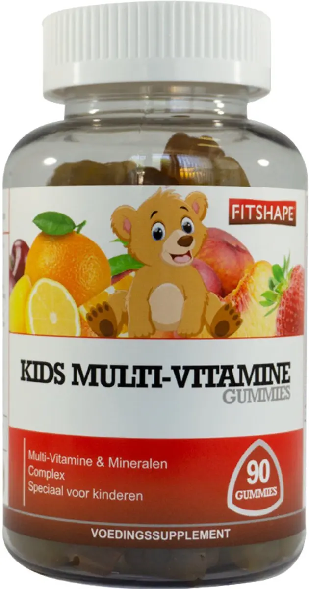 Fitshape MultiVitamine Kind Gummies 90 Stuks
