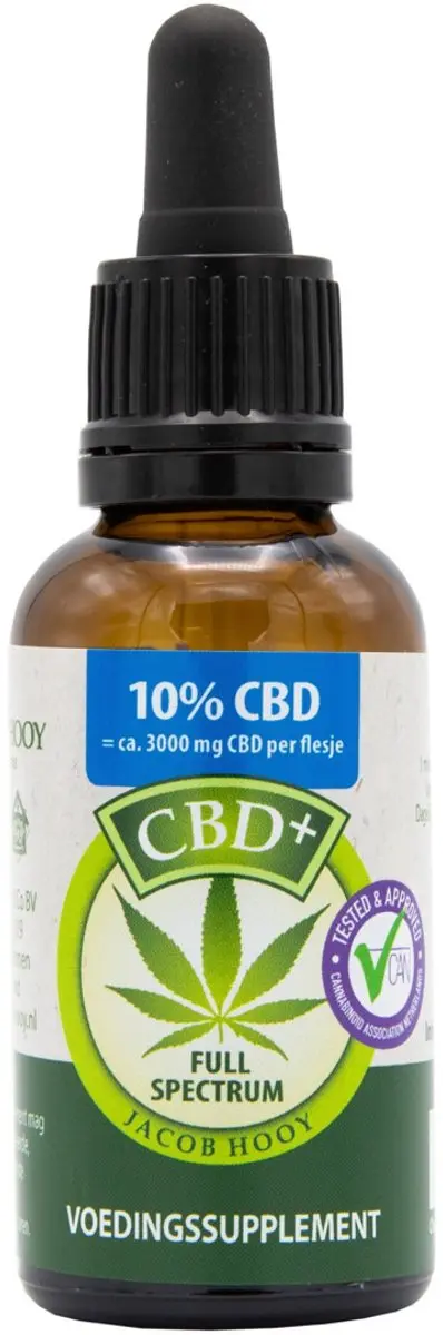 Jacob Hooy CBD Plus Olie 10% 30ml