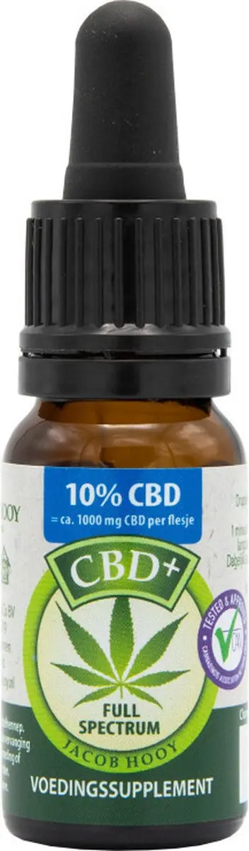 Jacob Hooy CBD Plus Olie 10% 30ml