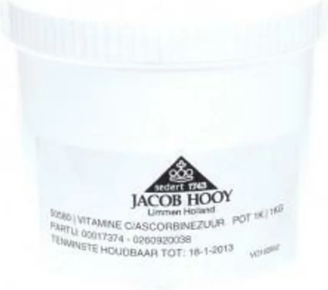 Jacob Hooy Vitamine C Ascorbinezuur 1000g