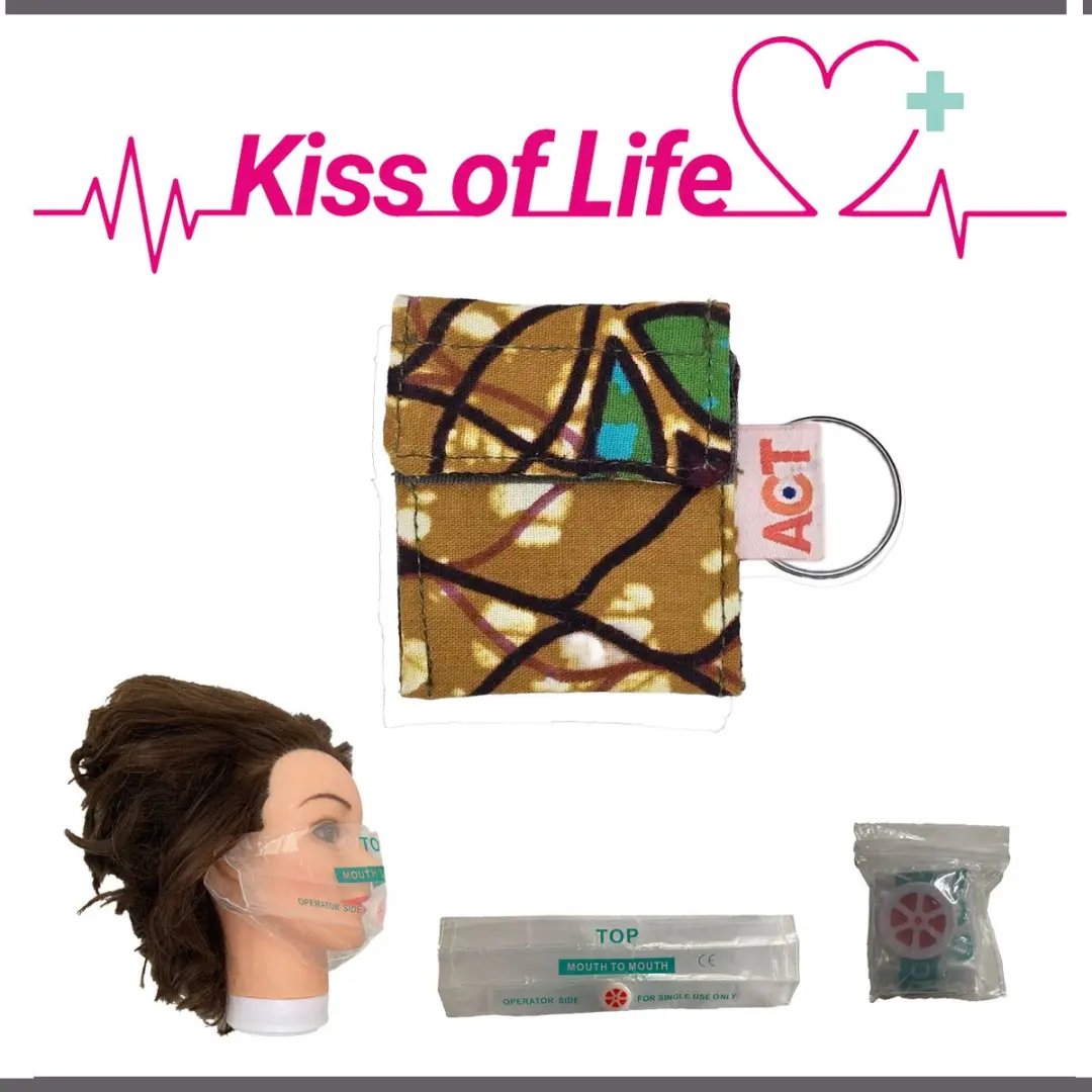 Kiss of Life CPR Mask Sleutelhanger