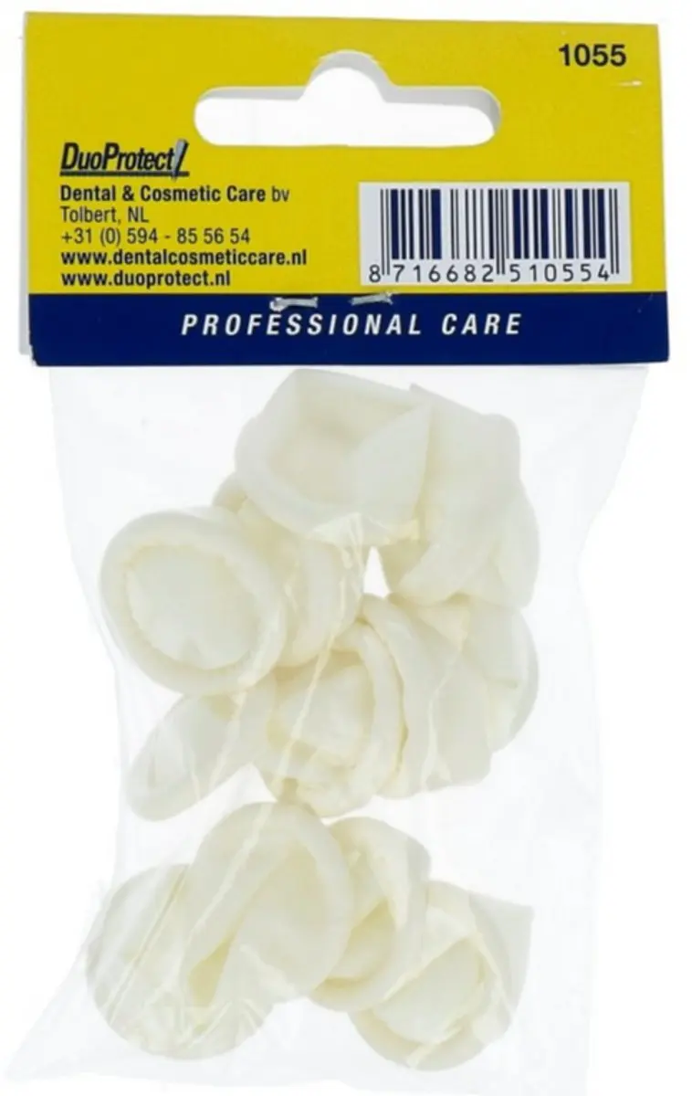 Duoprotect Vingercondooms M 1055 - 1 Stuk - Zwart