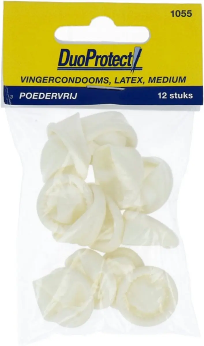 Duoprotect Vingercondooms M 1055 - 1 Stuk - Zwart
