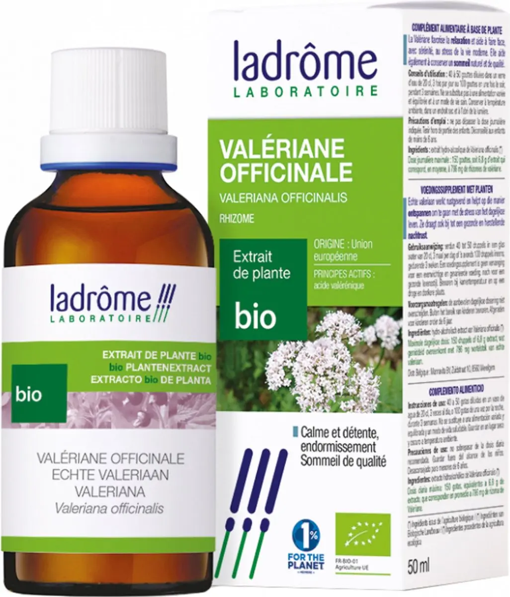 Ladrôme Valeriaan Extract Bio 50ml