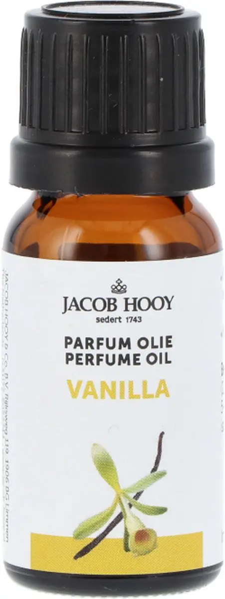 Jacob Hooy Parfum Vanille 10ml - Geurverspreider