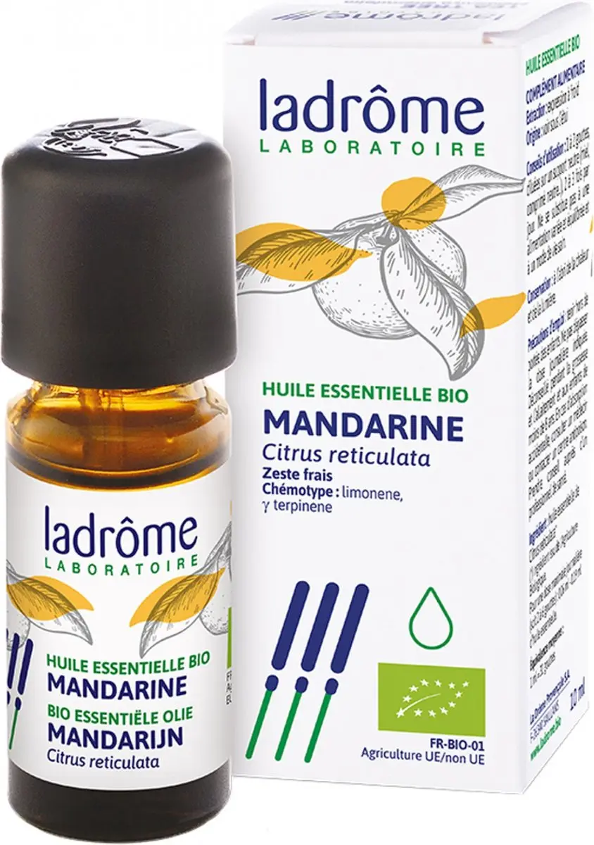Ladrôme Mandarijn Etherische Olie Bio 10g