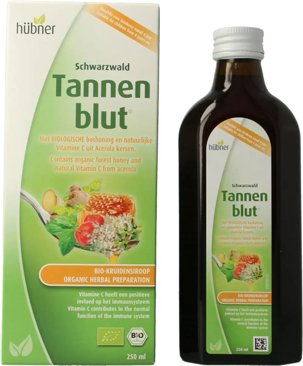 Hubner Tannenblut Bio Kruidensiroop 250ml