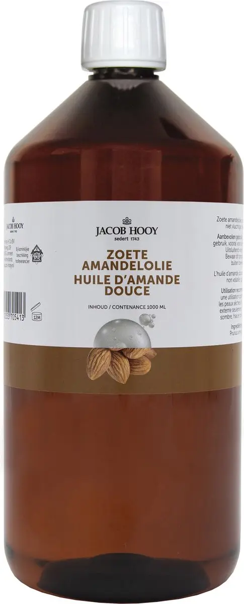 Jacob Hooy Amandelolie Zoet 1L