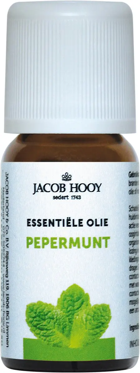 Jacob Hooy Pepermunt Etherische Olie 30ml