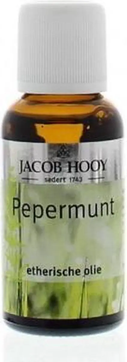 Jacob Hooy Pepermunt Etherische Olie 30ml