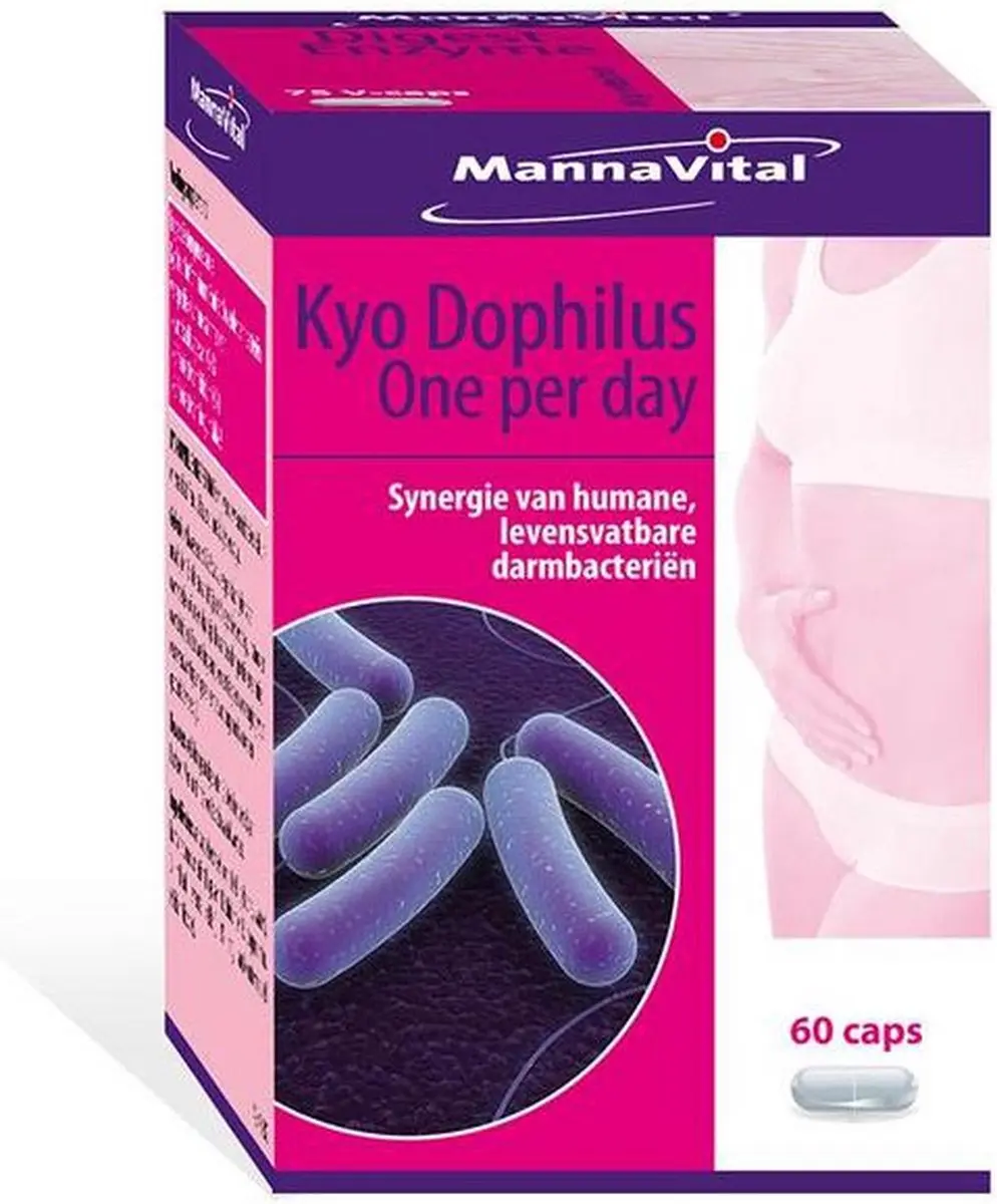 Mannavital Kyo Dophilus 60 Capsules