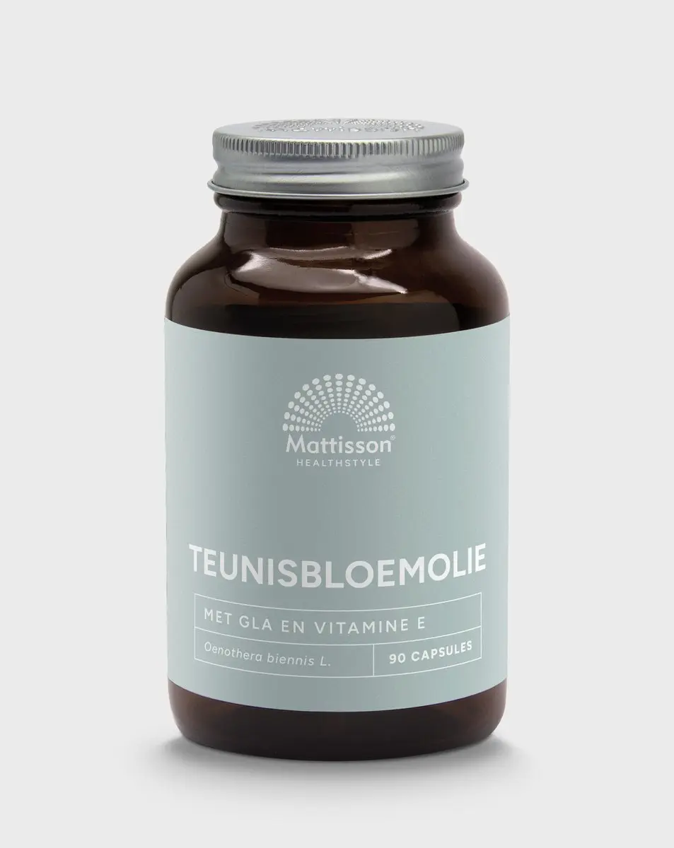 Mattisson Teunisbloemolie 1000mg Vitamine E 90 Capsules