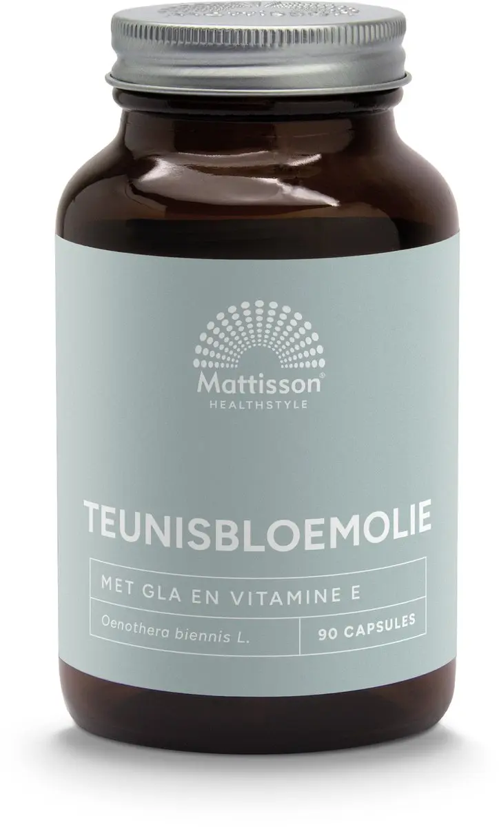 Mattisson Teunisbloemolie 1000mg Vitamine E 90 Capsules