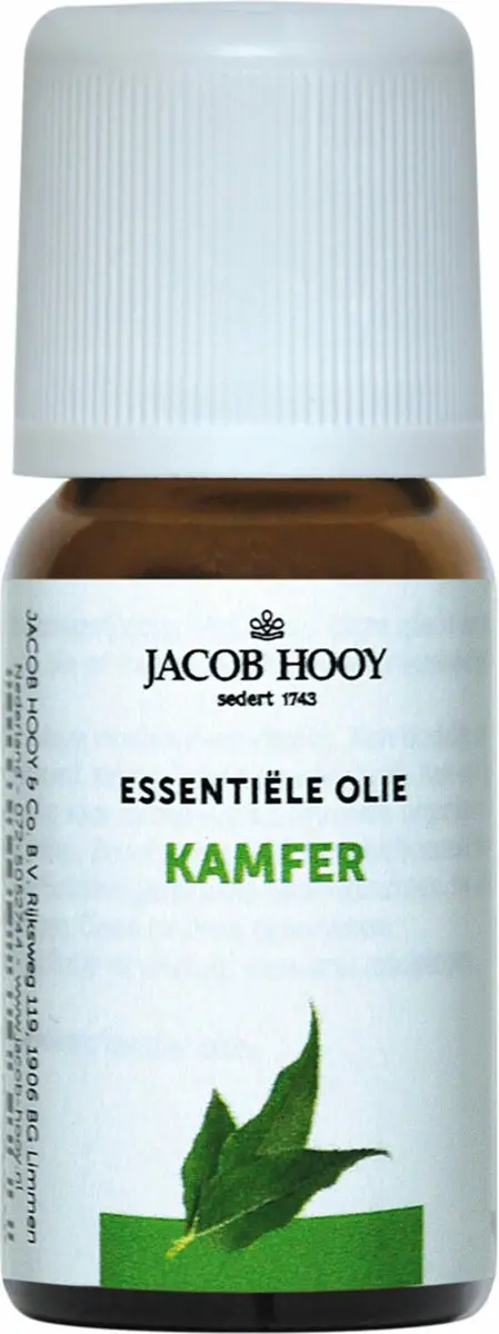 Jacob Hooy Kamfer Essentiële Olie 10ml