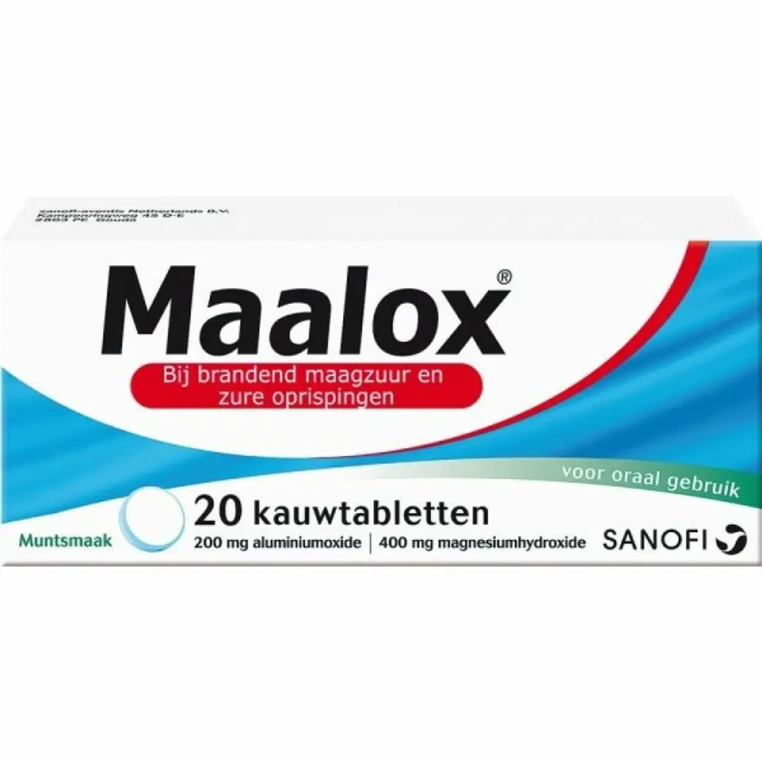 Maalox Kauwtabletten Muntsmaak