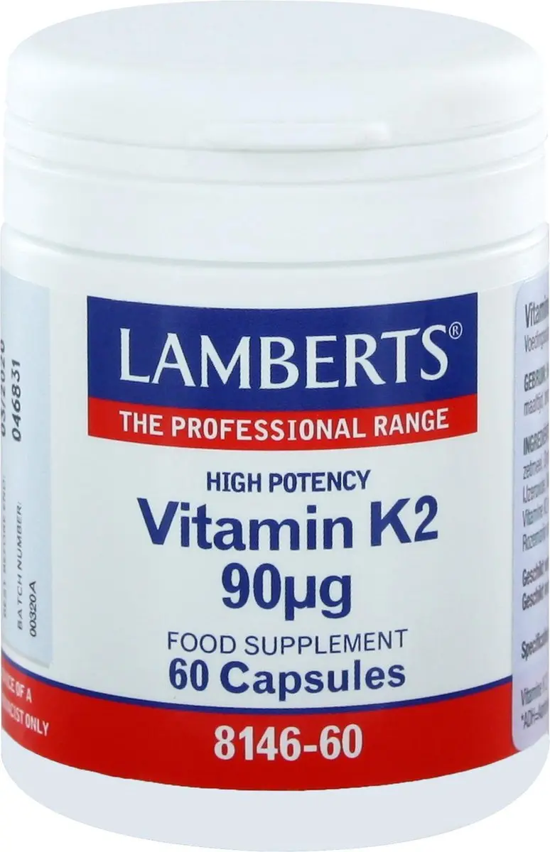 Lamberts Vitamine K2 90mcg Capsules