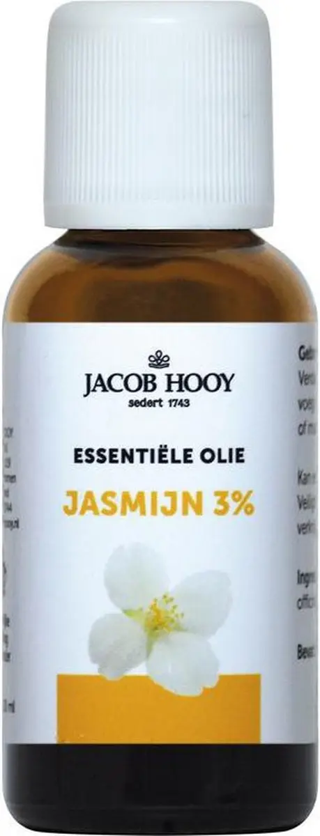 Jacob Hooy Jasmijn Etherische Olie 30ml