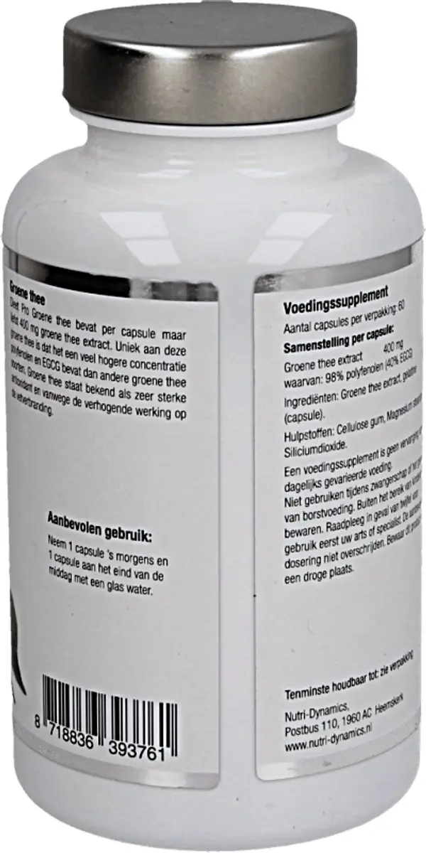 DieetPro Groene Thee 60 Capsules
