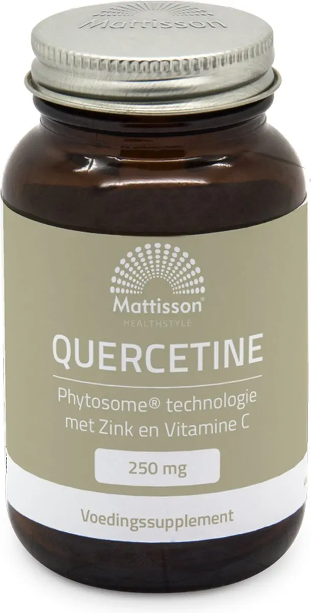 Mattisson Quercetine 250mg met Zink & Vitamine C - 60 Capsules