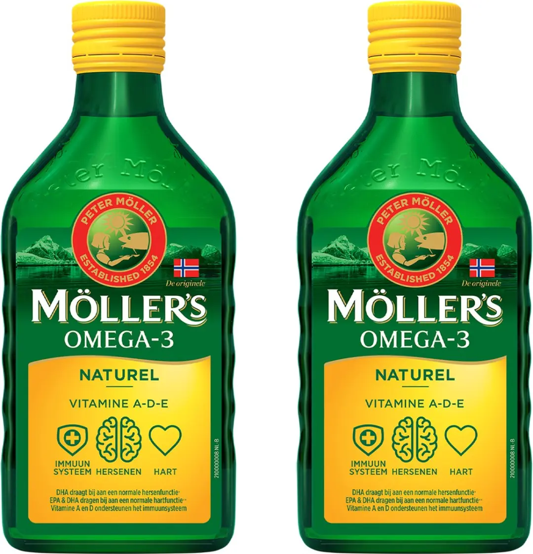 Mollers Omega-3 Levertraan Naturel 500ml