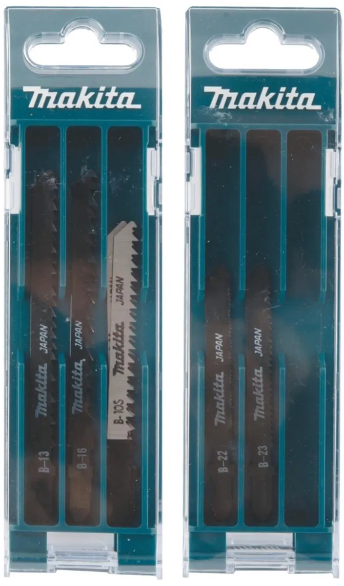 Makita Decoupeerzaagbladen B-44410 10-delig - Metaal/Hout