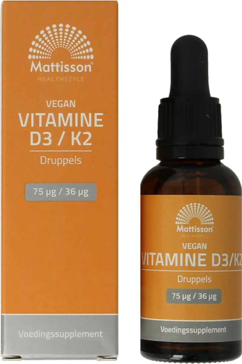 Mattisson Vegan Vitamine D3/K 25ml